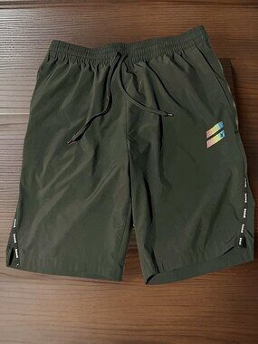 New-Hurley Light Weight Sport Shorts In Black-Men’s Size XL